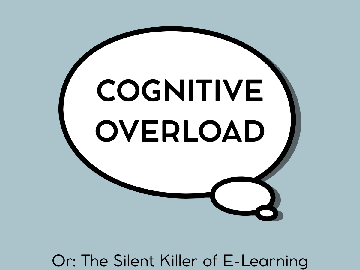 Avoiding cognitive overload – Part&nbsp;1